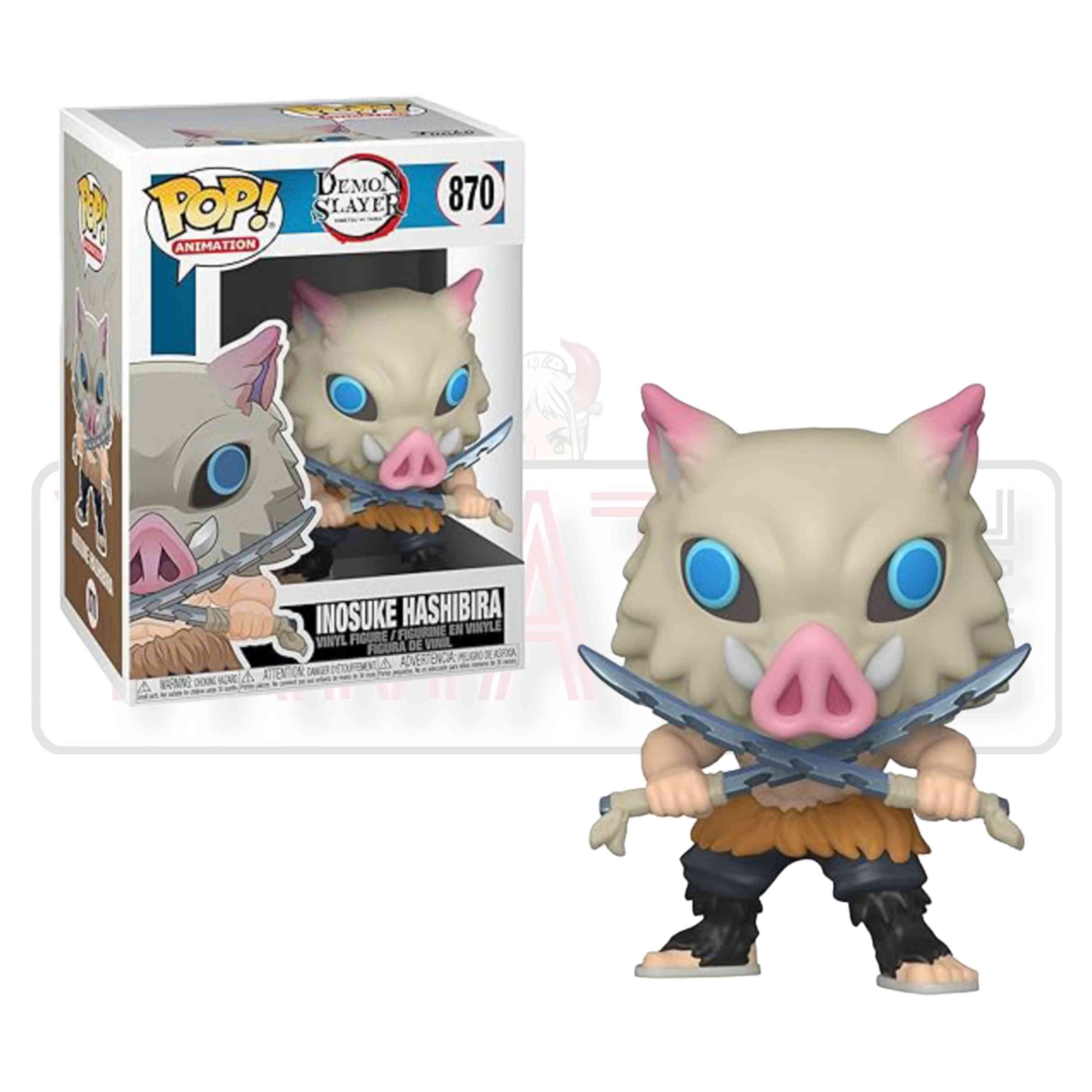 Product: Funko Pop! Animation: Demon Slayer - Insouke Hashibira vinyl figure.