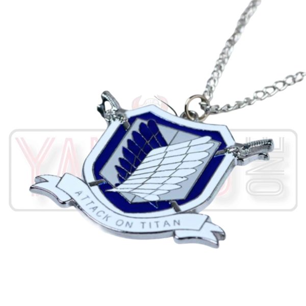 Attack on Titan - Anime Freedom Logo Pendant+Chain