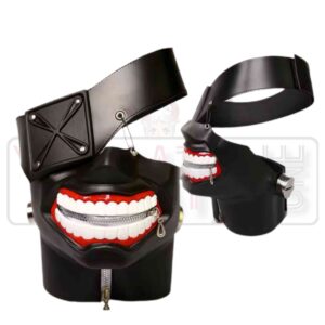 Tokyo Ghoul - Ken Kaneki Adjustable Zipper Cosplay Mask