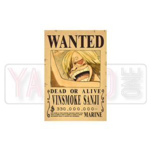 One Piece - Vinsmoke Sanji Retro Wanted Anime HD A3 Size Posters