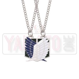 Attack on Titan - Twin Half/Half Anime Friendship Chains