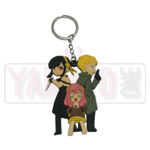 Spy x Family Rubber keychain.