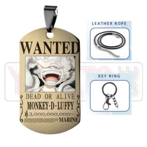 One piece Keychain+Necklace