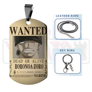 One Piece keychain+Necklace