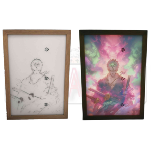 One Piece - Roronoa Zoro Led Photo Frame Night Lamp