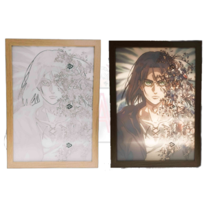 Attack on Titan - Eren Yeager Led Photo Frame Night Lamp