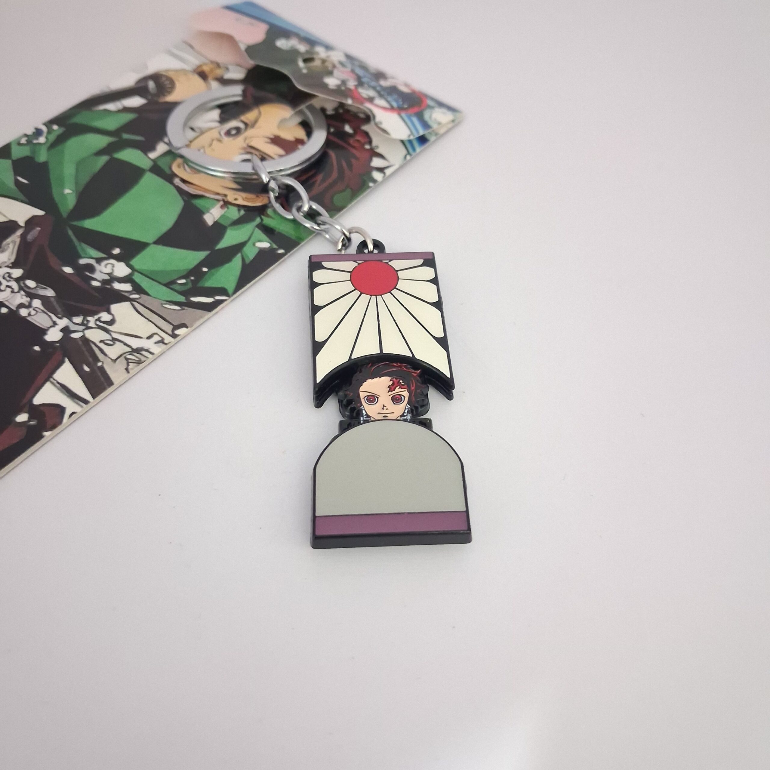 Demon slayer Metal Necklace/Keychain (Each)