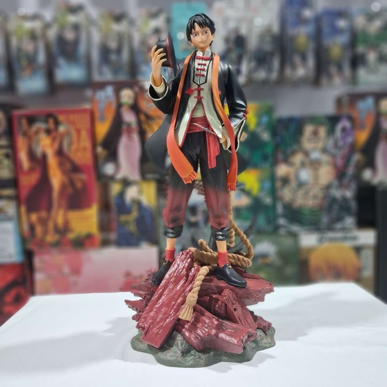 One Piece Chinese Luffy Big Figre - Image 2